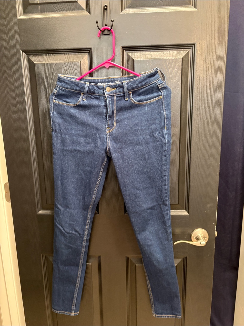 Old Navy Dark Blue Skinny Jeans for Women